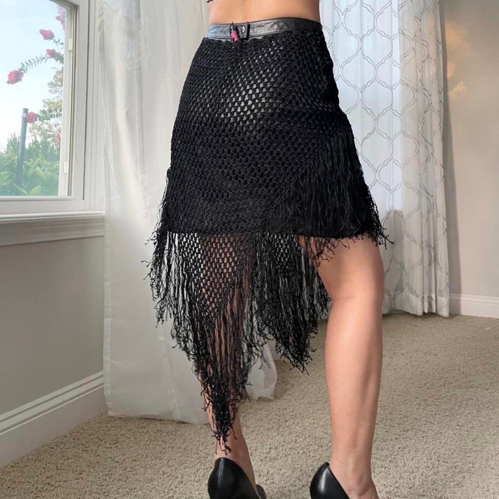 Y2K 3 in 1 crochet top/skirt - Picture 3 of 3